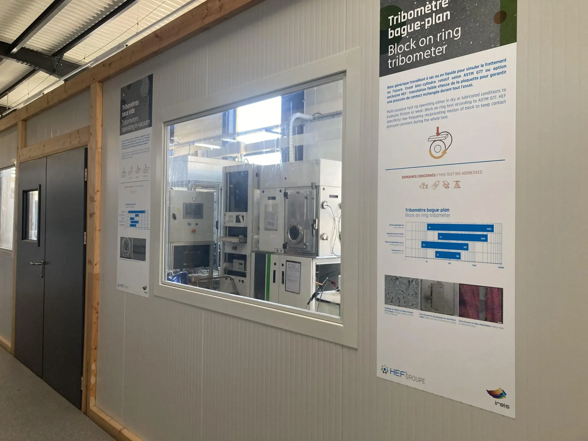 Tribology test benches