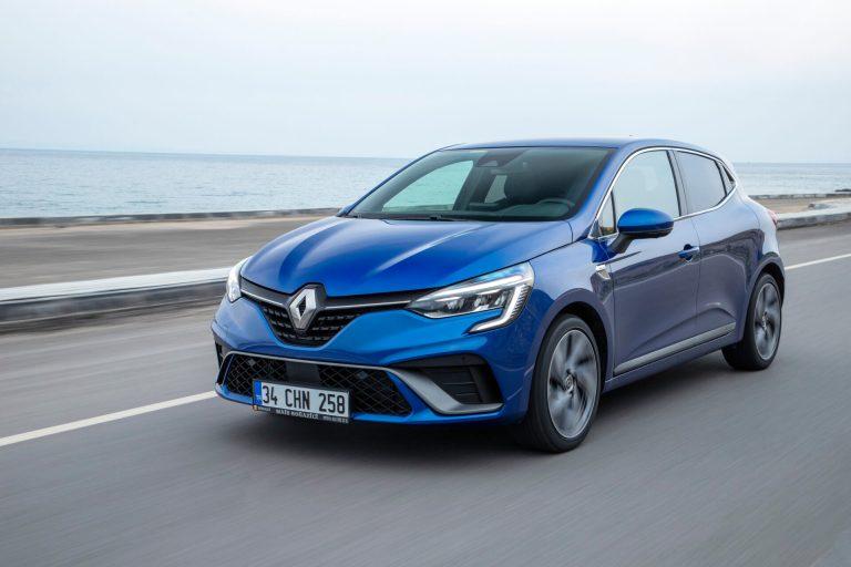 Voiture clio 4 bleu / Car clio 4 blue