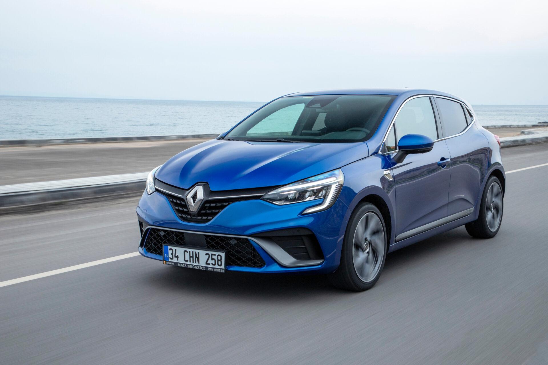 Voiture clio 4 bleu / Car clio 4 blue